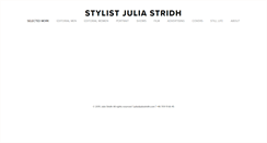 Desktop Screenshot of juliastridh.com